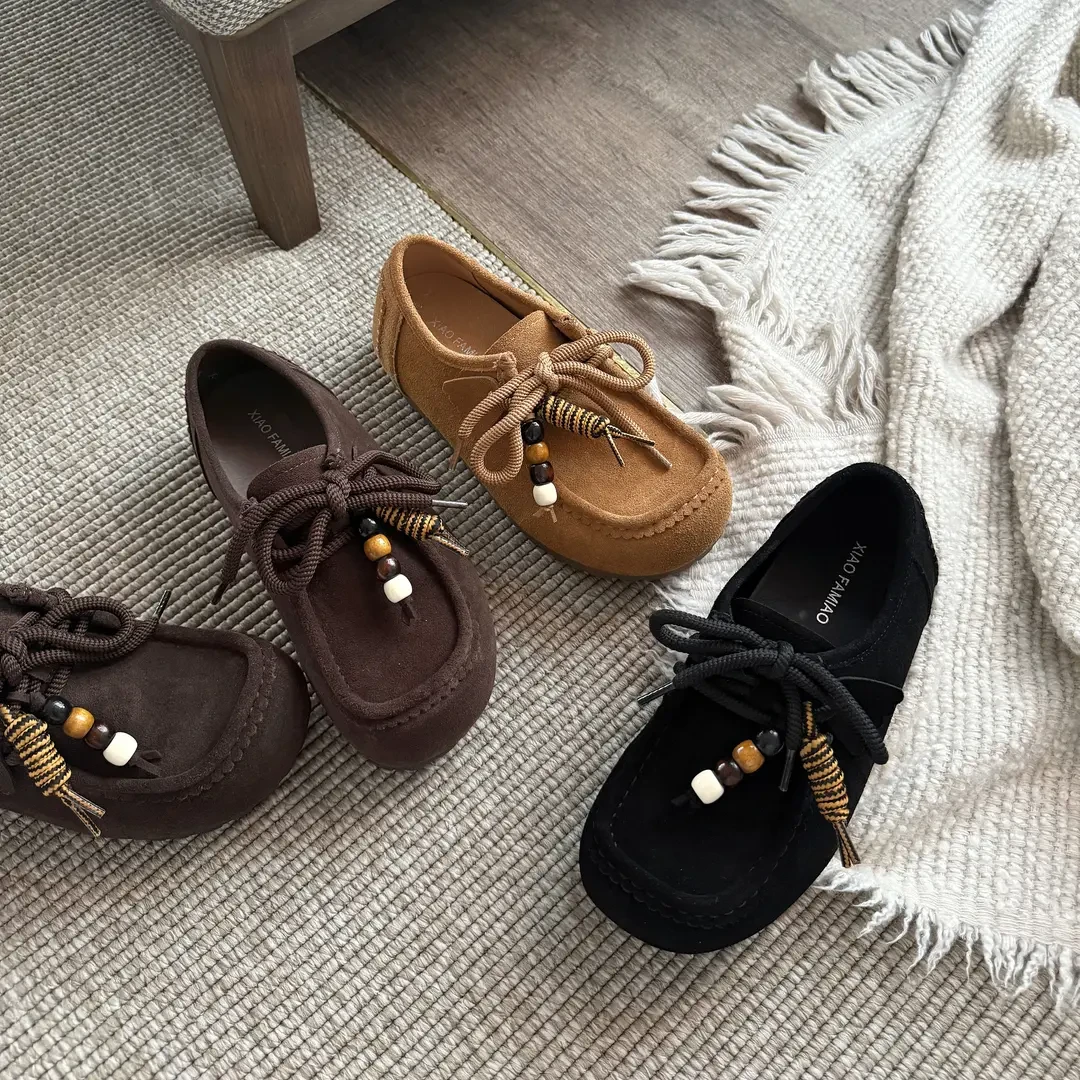 小发喵「绒面穆勒珠饰步履｜轻奢质感摩登风尚」777