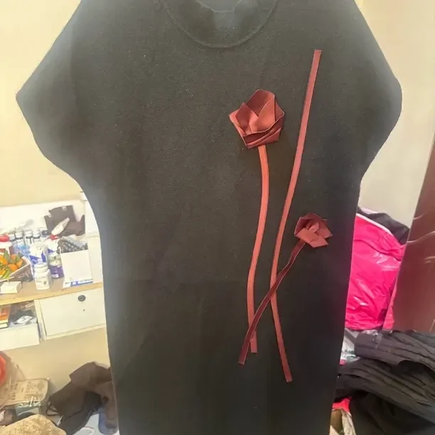 新中式宽松气质桑蚕丝连衣裙重工刺绣夏季新款