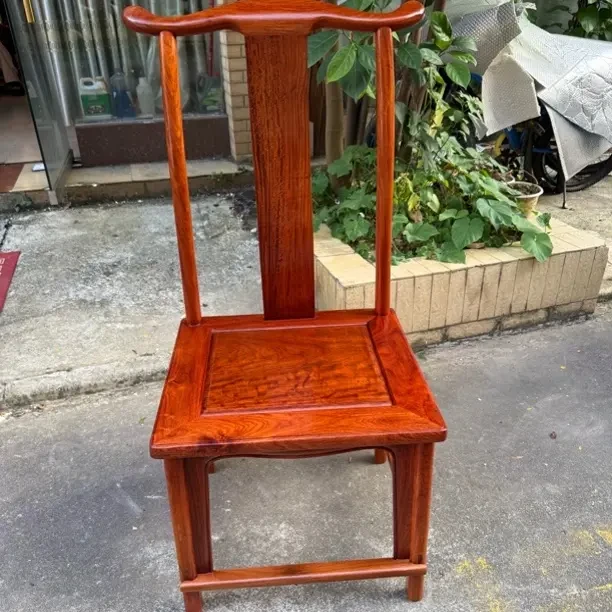 缅花 餐桌官帽椅48 x43 x45坐高 新中式