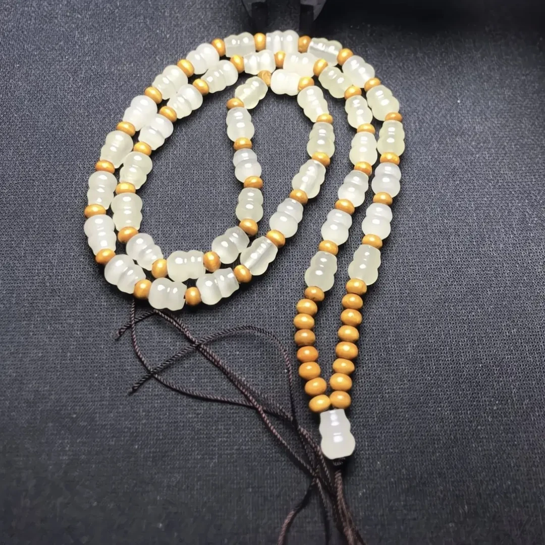 女款爆款色福禄寿项链男女款挂链挂绳玉石挂绳吊坠男女