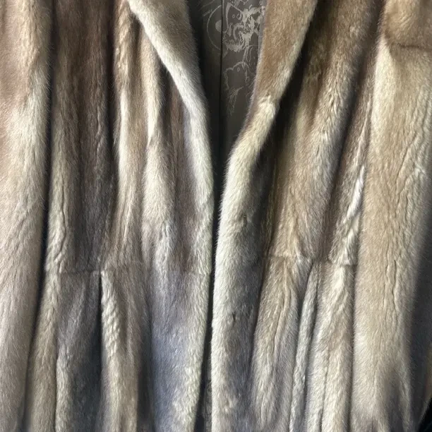 皮草 连帽中长款时尚百搭女士冬季进口水貂皮草外