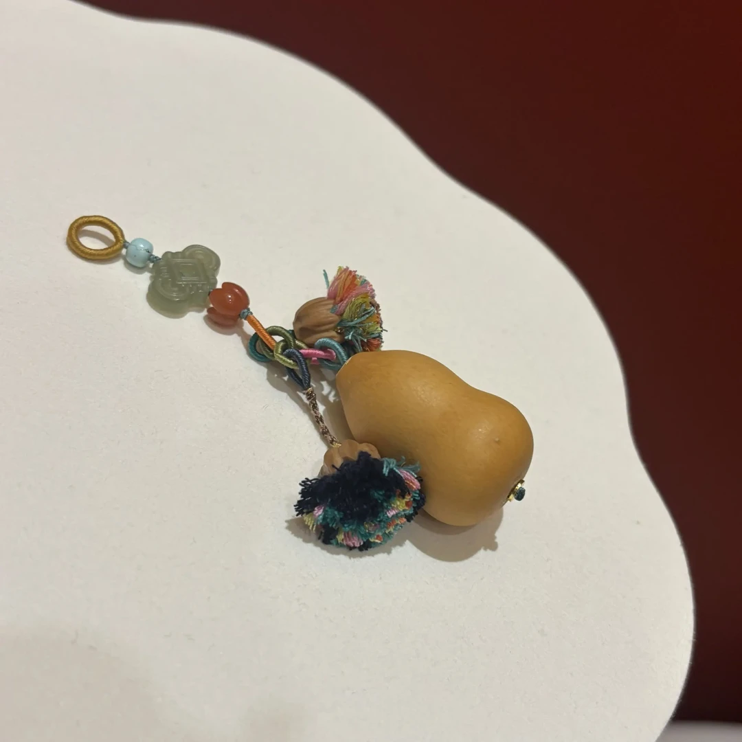 X-955手工制作葫芦手机挂件钥匙挂件多用款百搭时尚小挂件提溜