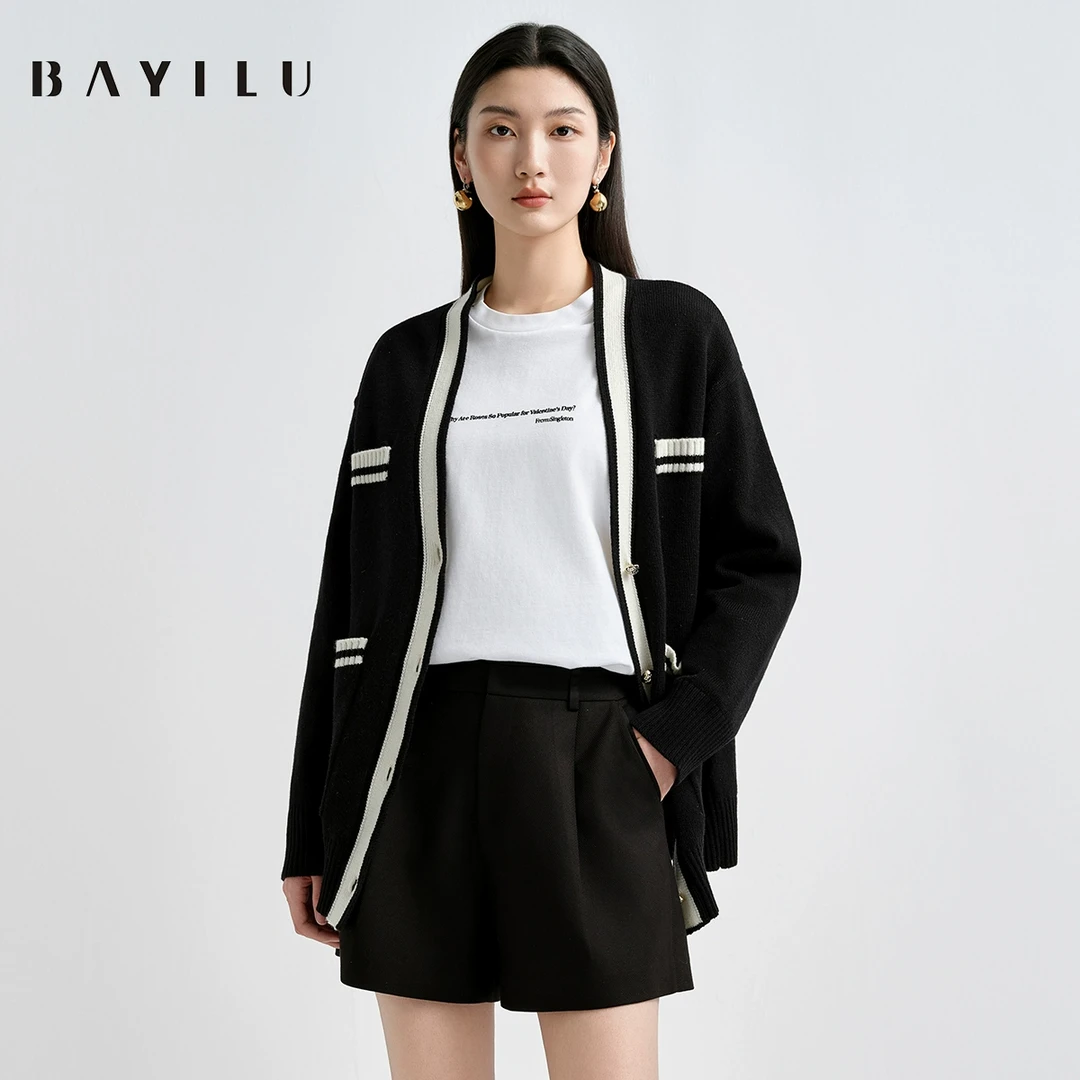 【尚雅】芭依璐2025春季新款卫衣上衣91V9639