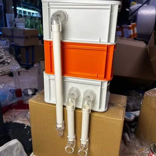 滴流可增氧的鱼缸鱼池周转箱过滤水循环系统