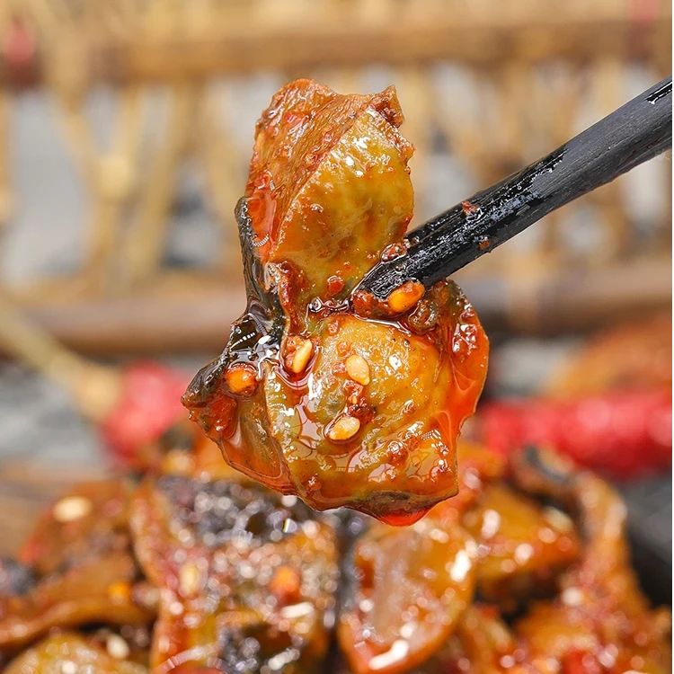 【超值1斤】麻辣五香乌鸡胗卤味熟食鸡肫怀旧解馋网红小零食大袋