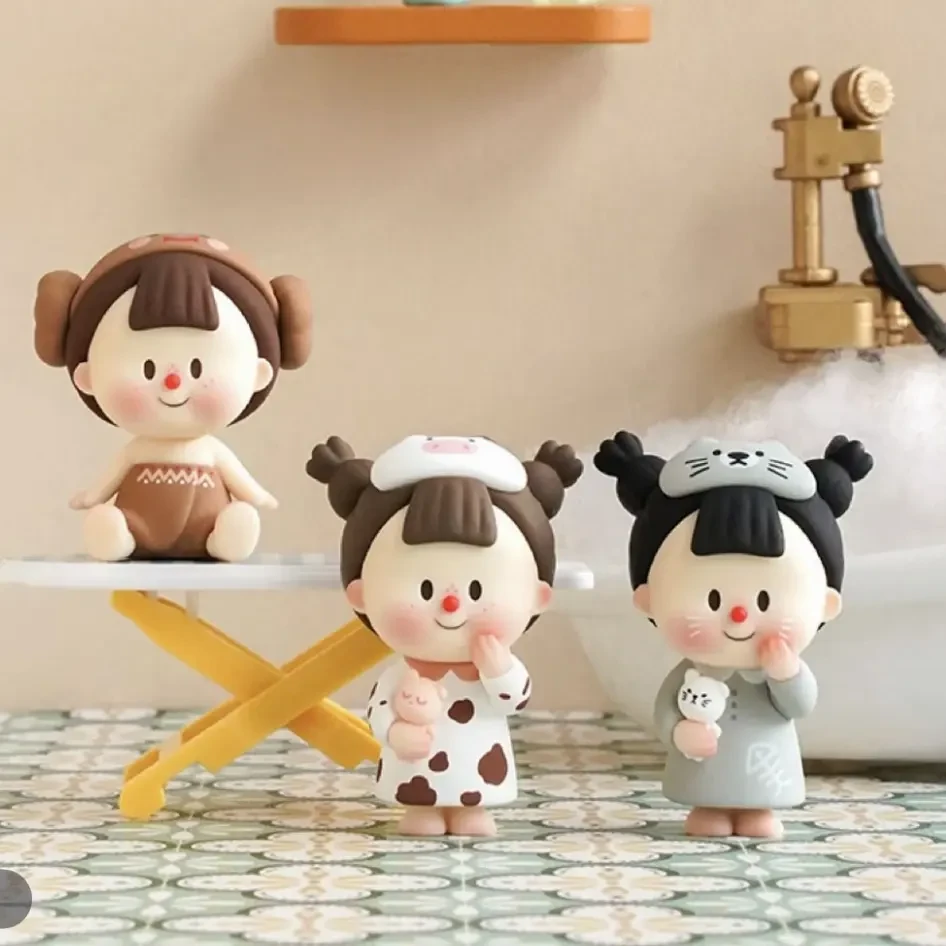 【拆盒】多多妹睡前三部曲系列萌粒盲盒手办潮玩可爱摆件