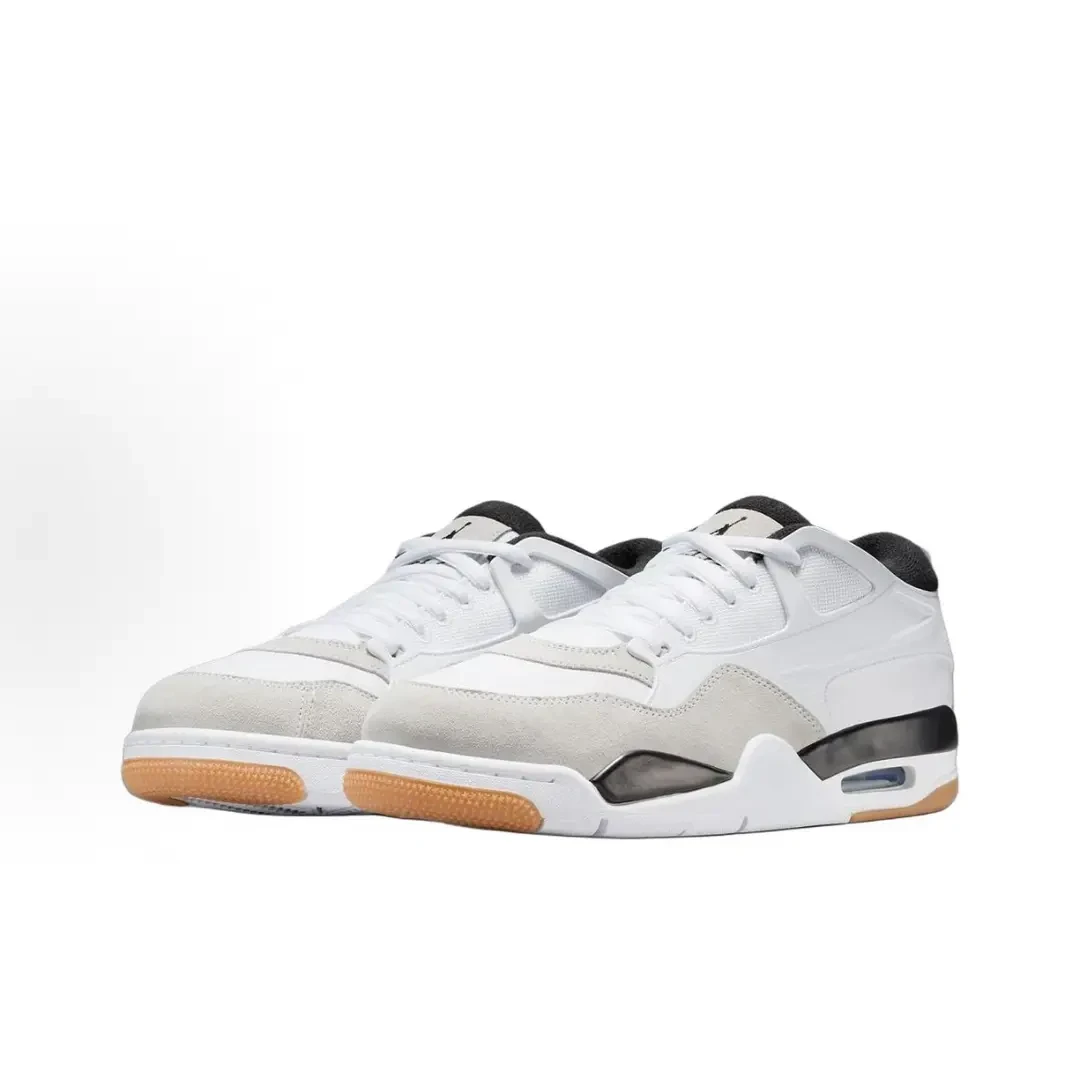 NIKE/耐克男鞋 AJ4 RM 复古黑白防滑运动篮球休闲板鞋-FQ7939-110