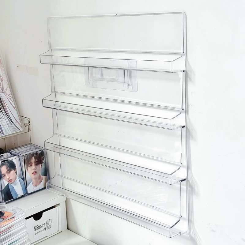 【被安利了】吧唧展示架谷子收纳盒挂墙亚克力桌面痛柜徽章置物架