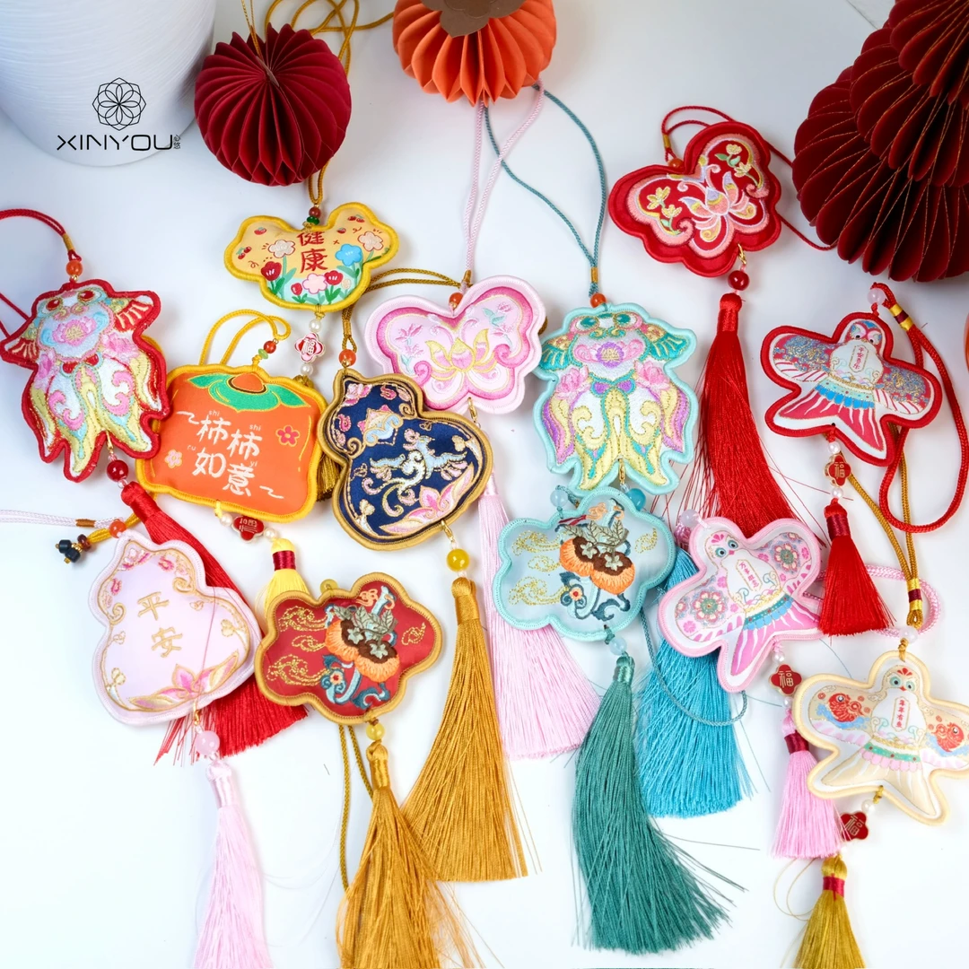 【心悠】端午节纸鸢流苏香包艾草花束礼品伴手礼搭配装饰锦囊