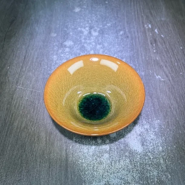 茶盏沙漠绿洲斗笠主人杯（带礼盒）