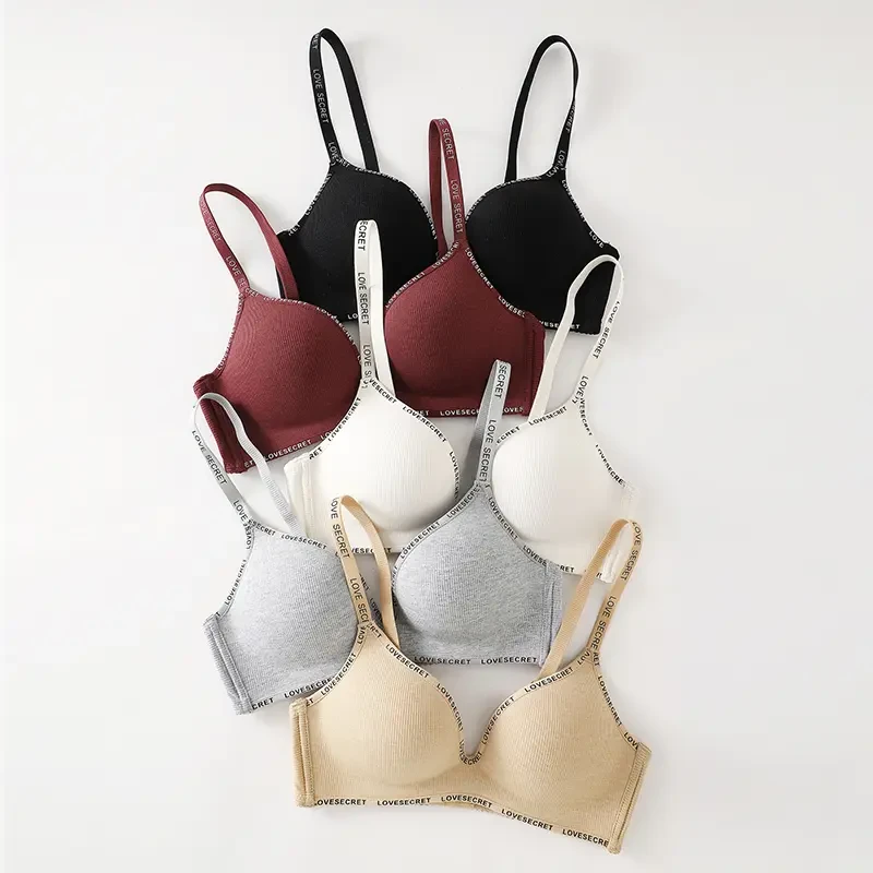 性感夏季聚拢文胸薄款舒适3/4小胸显大收副乳学生日系无痕背心