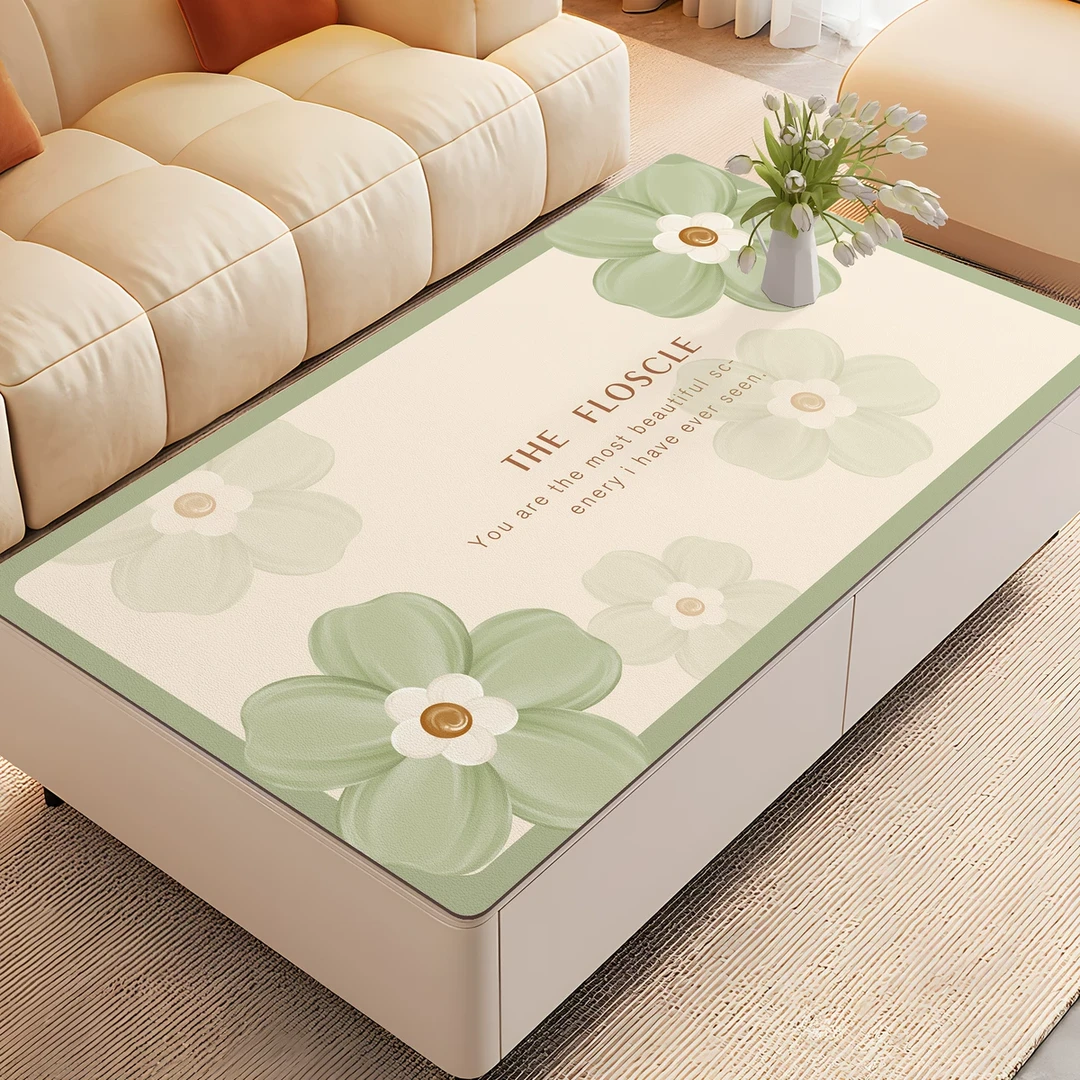 茶几垫PVC防水防油防烫免洗餐桌垫茶几餐桌电视柜桌面保护垫裁剪