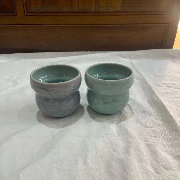 【喜物专属】小青雅 事事如意拖底烧葫芦杯