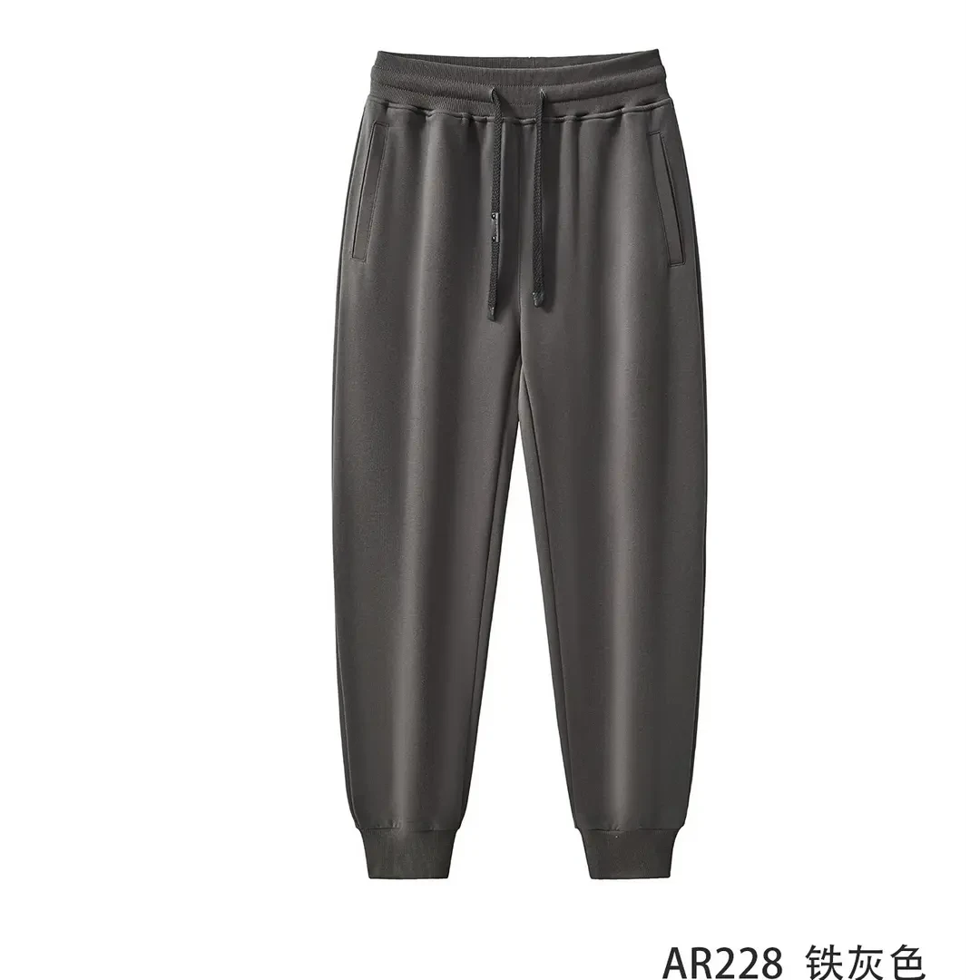 大码宽松运动裤加大长裤春夏灰色休闲束脚卫裤夏季裤子时尚百搭