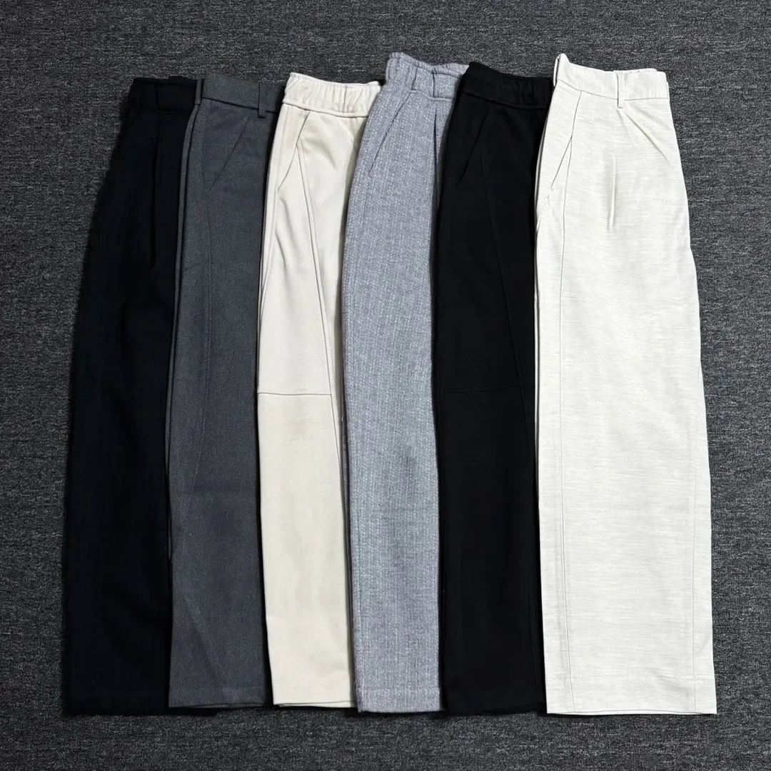 087鸭子织带卫裤