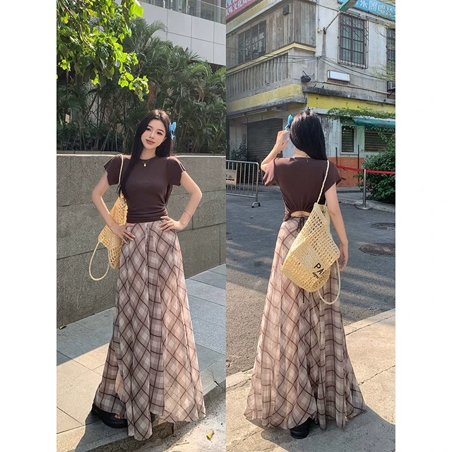 大码微胖时尚休闲短袖T恤女夏季不规则别致体恤胖MM遮肉显瘦上衣