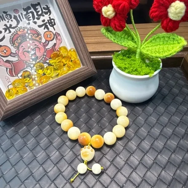 天然菩提猫爪手串女学生可爱风手串