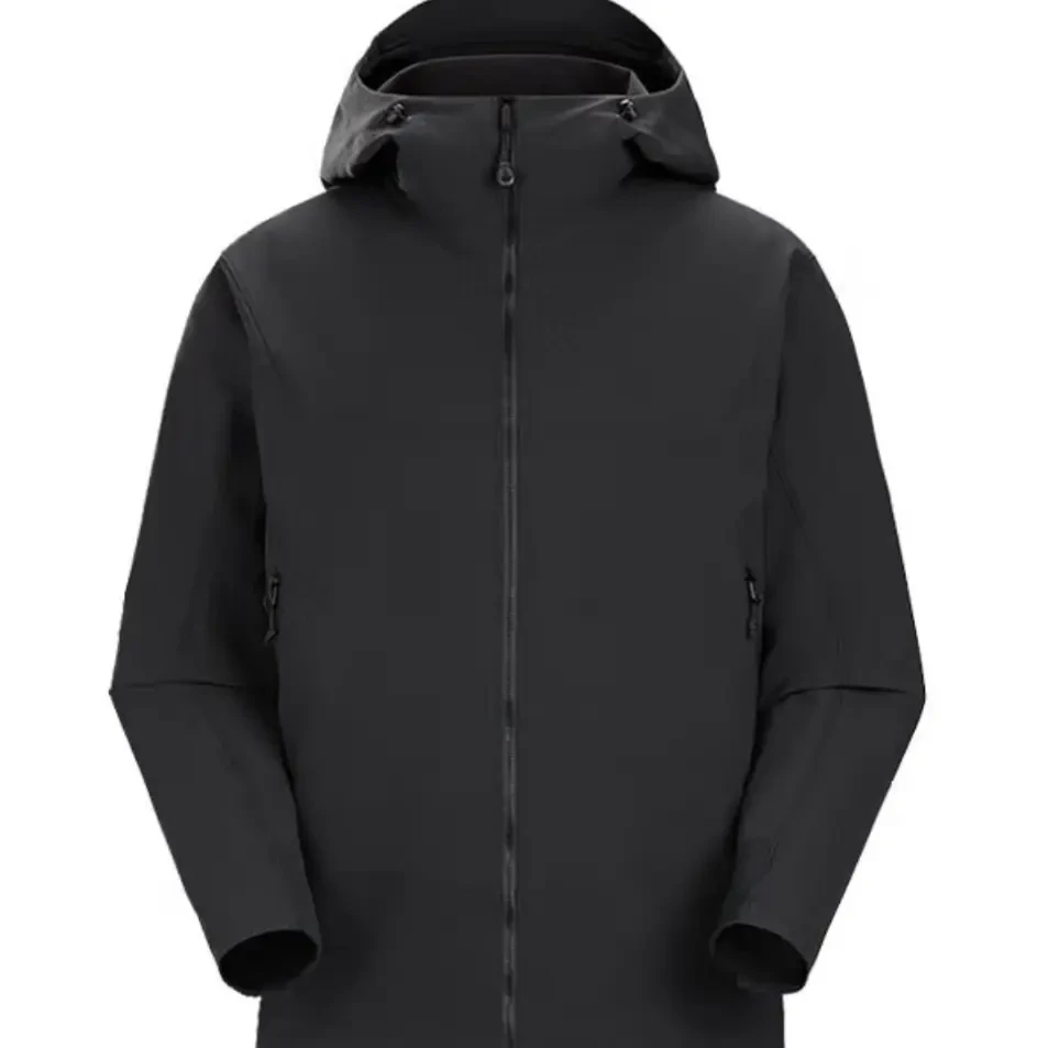 商版春秋款上新软壳冲锋衣男女同款防风连帽防水防泼水火爆热卖