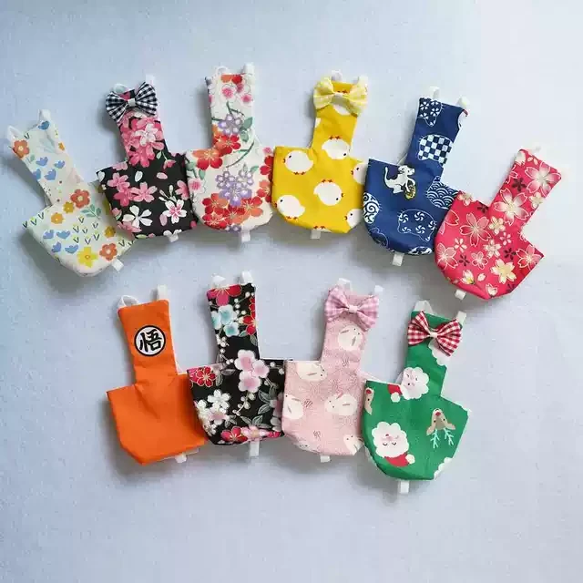 鹦鹉屎兜尿不湿可洗清清晰家第八代无侧缝立体大容量鸟飞行服防咬