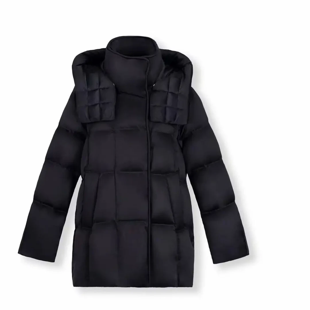 轻奢时尚百搭白鹅绒女士休闲鹅绒服