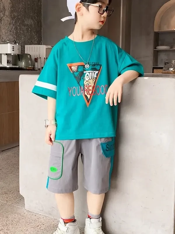 纯棉儿童短袖T恤