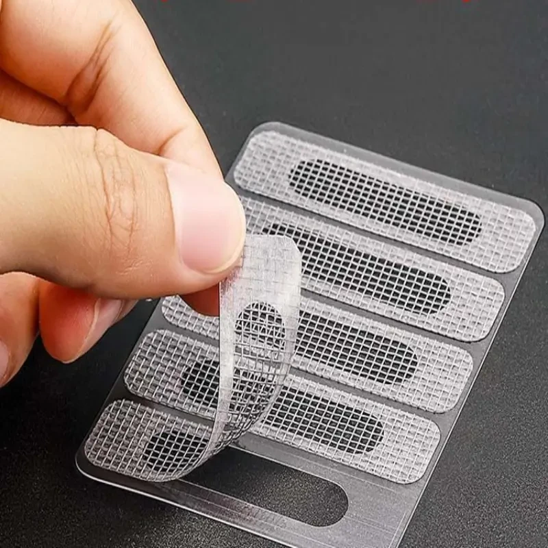 门窗流水孔防蚊贴铝合金窗户排水口盖补丁防昆虫可修补纱窗补洞贴