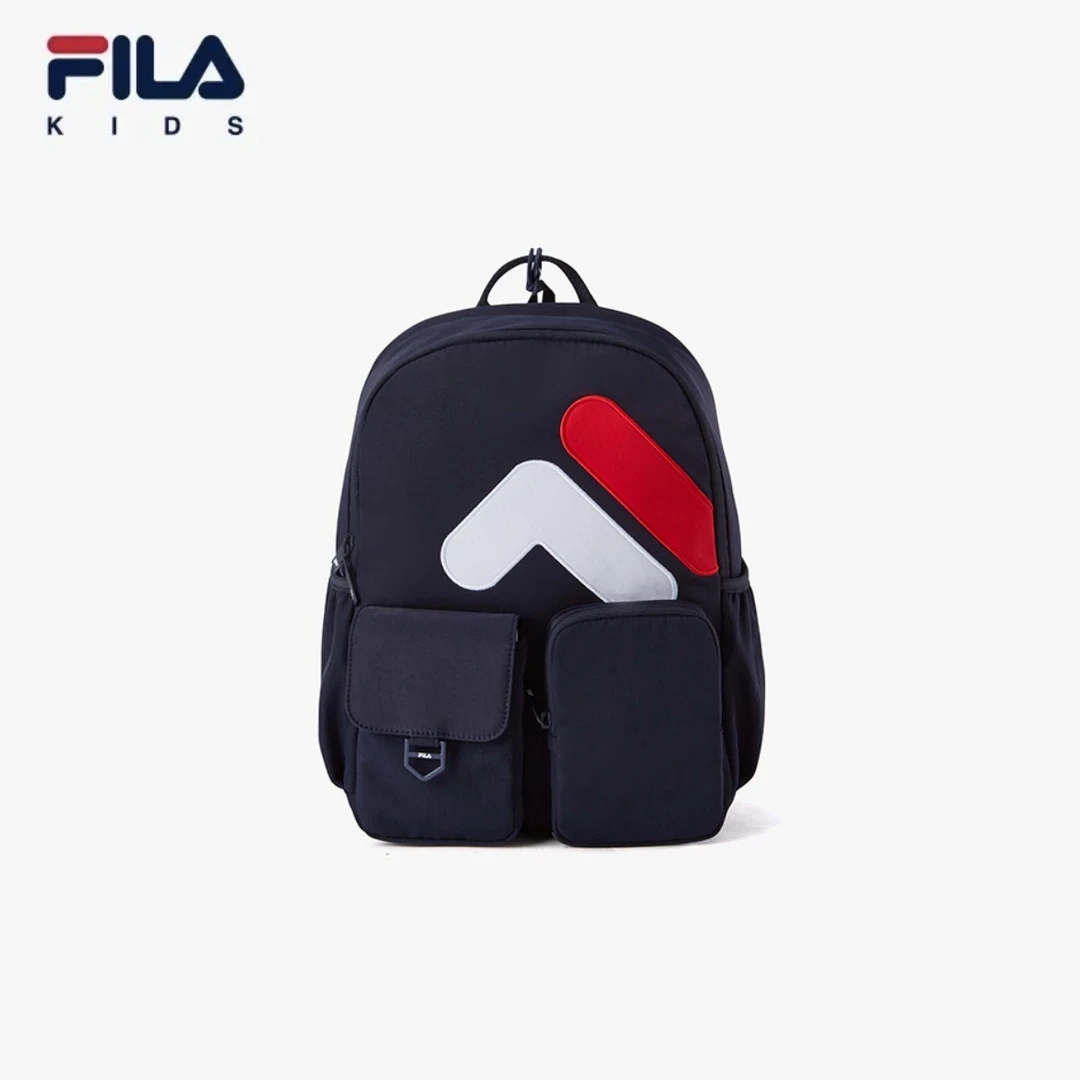 FILAKIDS斐乐儿童双肩包新款学生减负减重简约时尚书包K18B441111