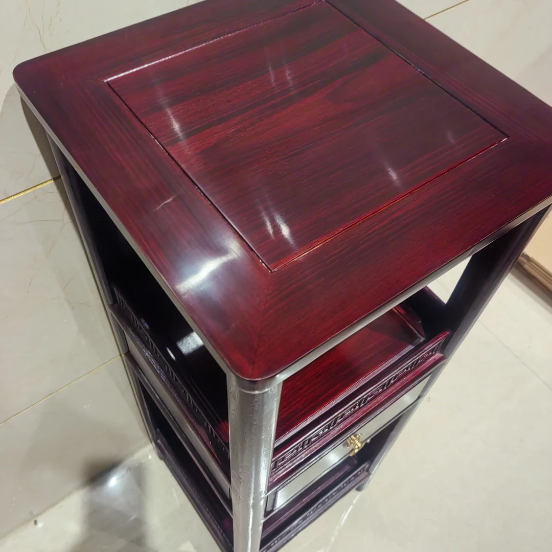 抽屉花架新款35*35*88尺寸适合盆景摆放