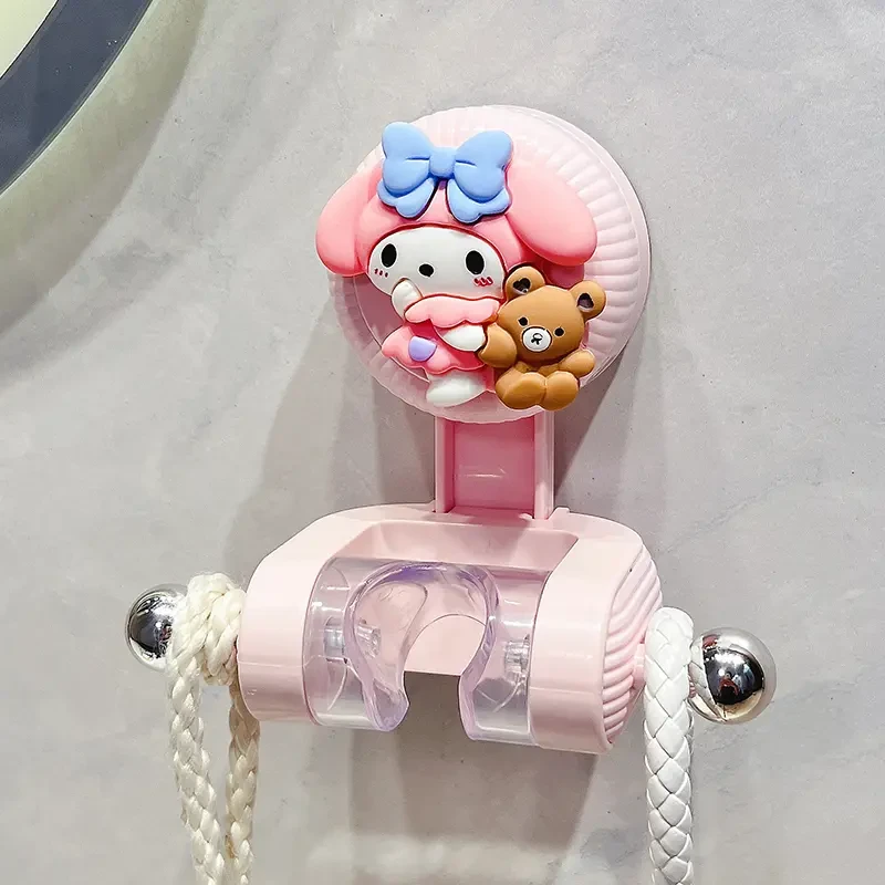 免打孔花洒支架底座可调节可爱卡通家用浴室淋浴喷头固定器