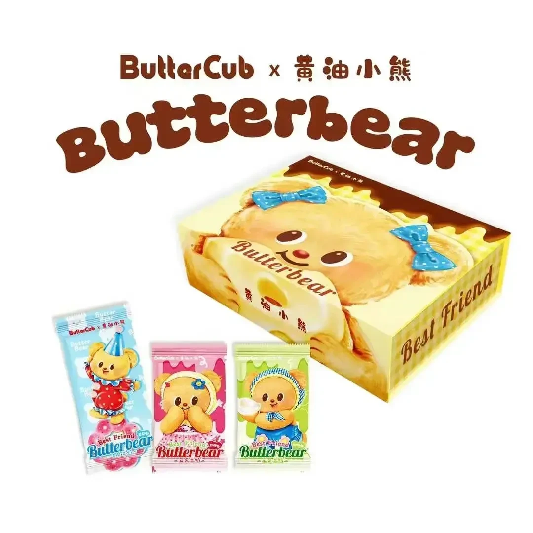 G【车车/盒】北宸 BearCub 黄油小熊  收藏卡牌　默认代拆