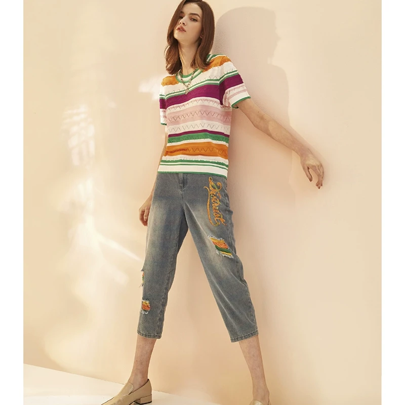 春夏新款洋气时尚裤子 赫1108C