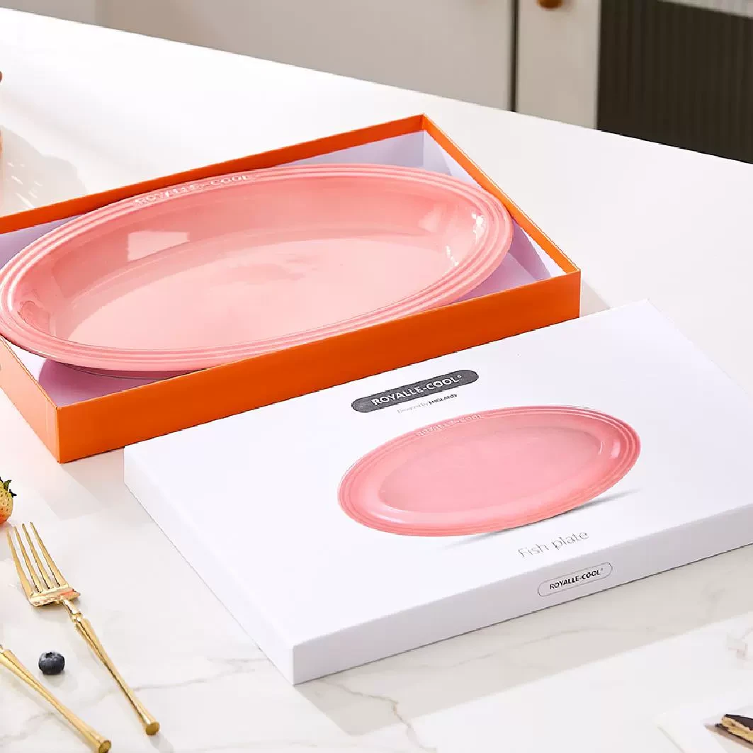 ROYALLE-COOL英国凰家乐酷36cm鱼盘礼盒 (1 个装 )