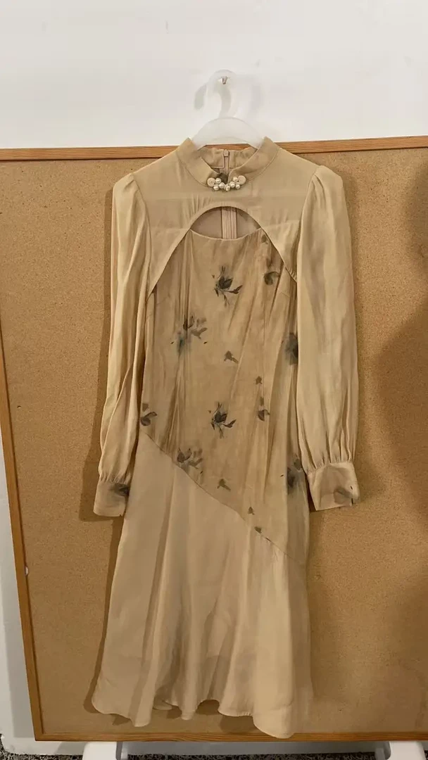 【果果专属】【微瑕疵不影响穿着】新中式国风女连衣裙