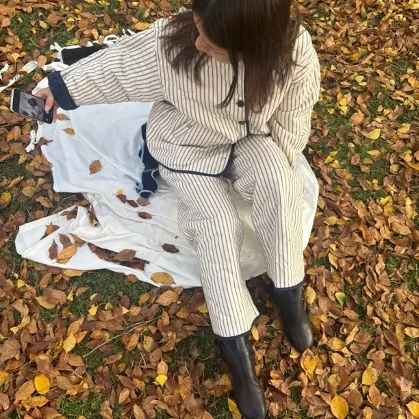 秋冬季加绒加厚诧寂风保暖长袖可外穿女士睡衣家居服套装