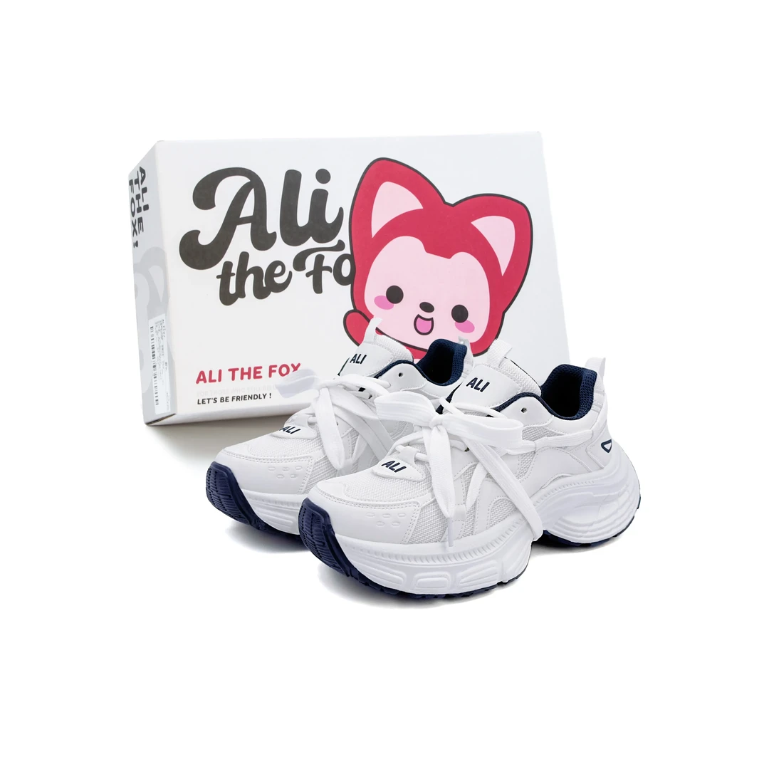 阿狸巴黎街头风 精致时尚 运动学生低帮老爹鞋