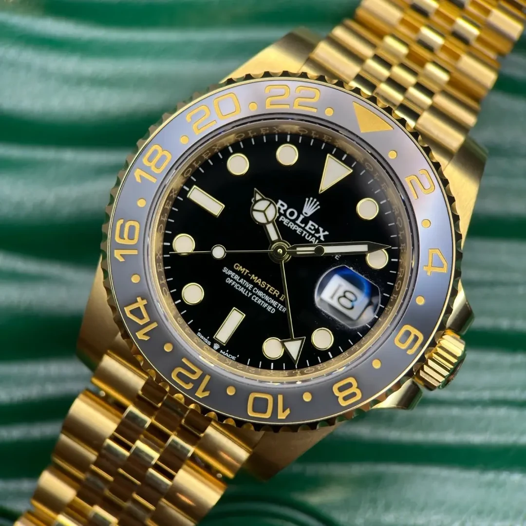 99新 Rolex/劳力士 劳力士126718全金皮蛋圈，24年全套全长，双吊牌