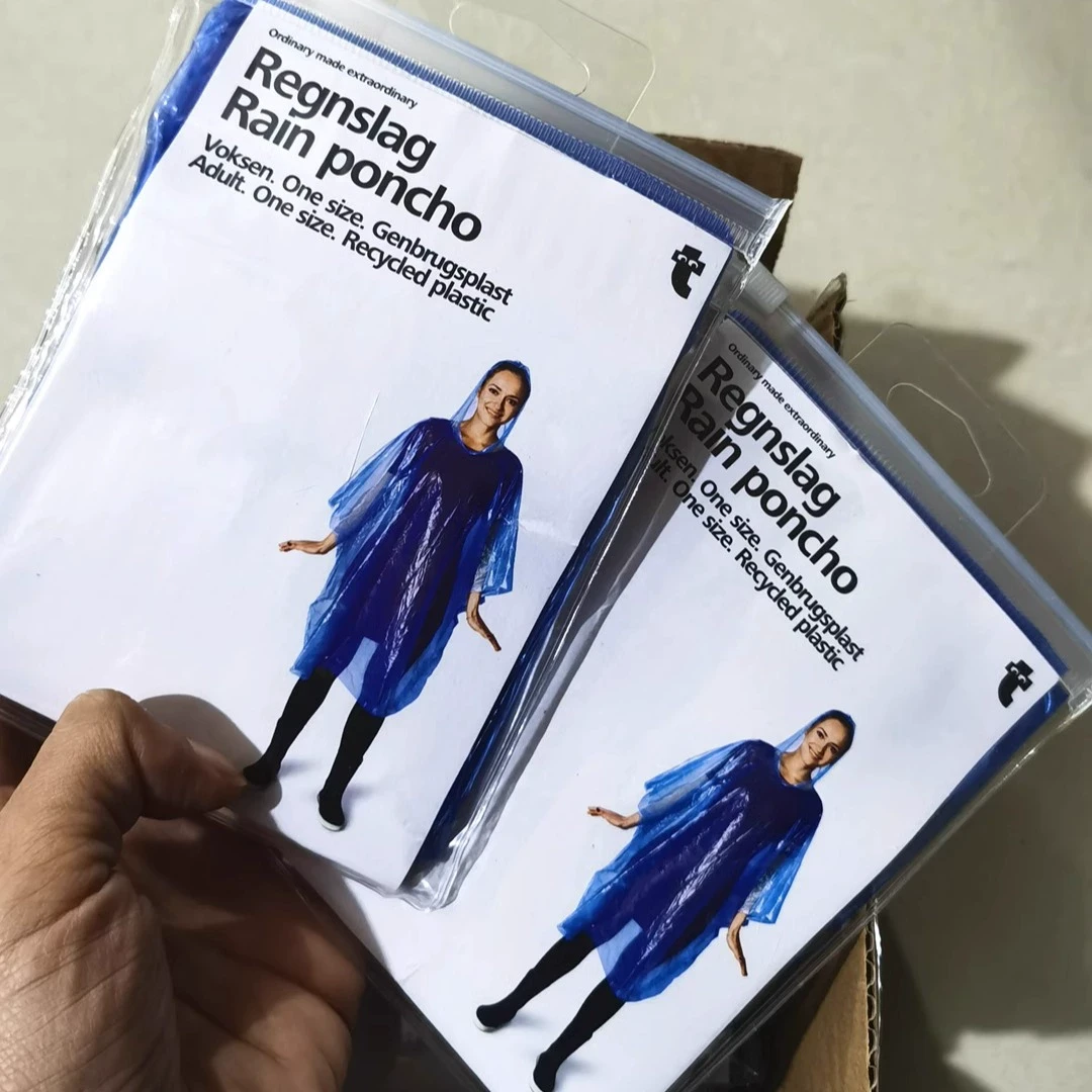 外单独立包装户外活动旅游游乐场看球赛便携一次性雨衣Q53