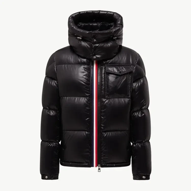 连帽时尚情侣休闲短款黑色百搭冬季经典款