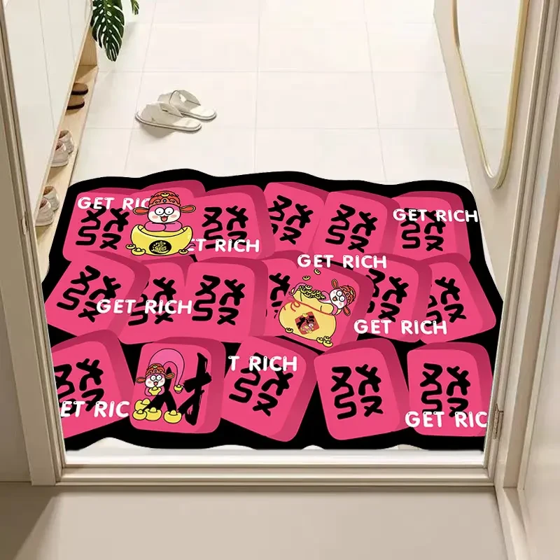 吸水入户门地垫免洗可擦洗裁剪防水家用玄关地毯门垫进门脚垫耐脏