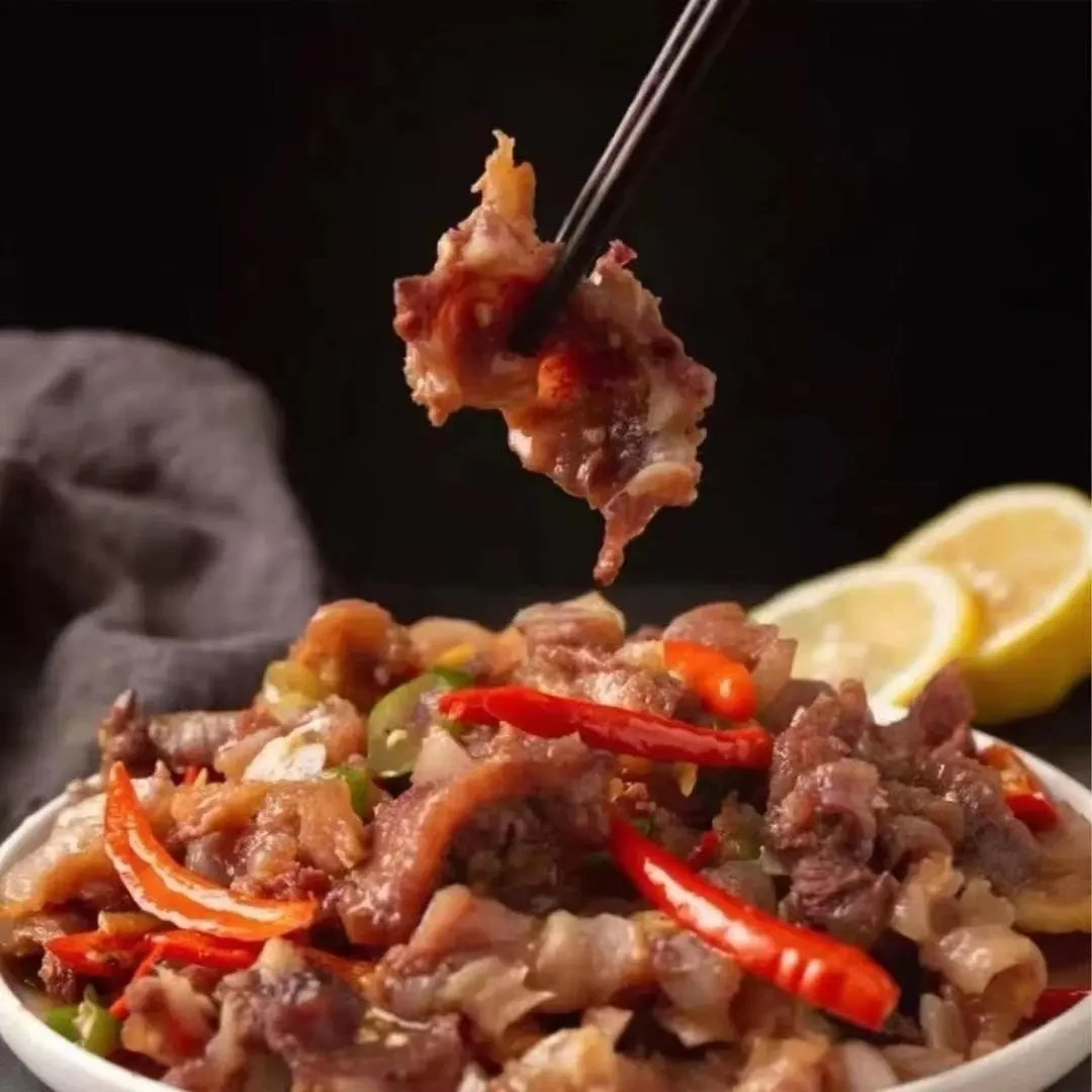 正宗苏北新鲜剔骨肉筋头巴脑冷链发货赠送料包牛肉