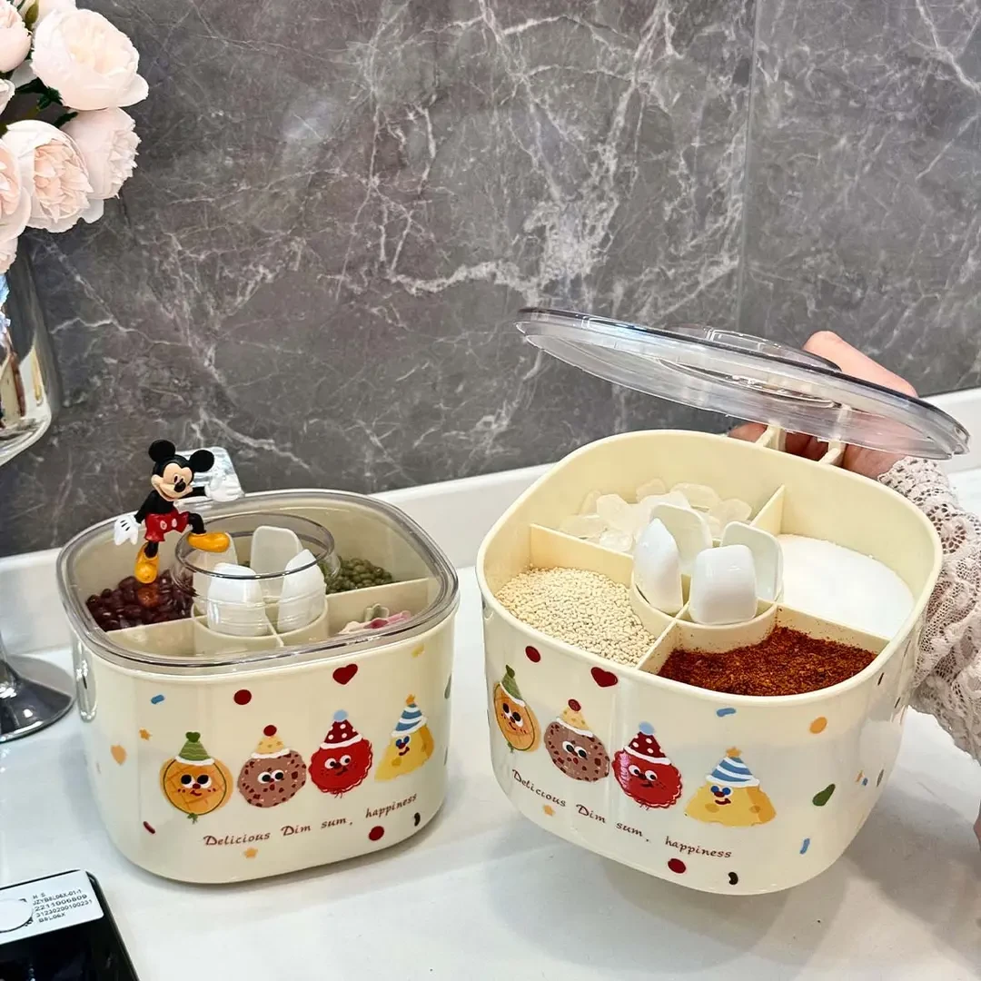 调料盒组合套装多格一体厨房家用调味罐盐味精高端新收纳调料罐HR