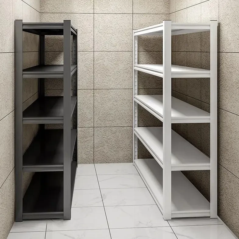 仓储货架置物架多层落地仓库阳台储物架杂物间地下室钢制收纳铁架