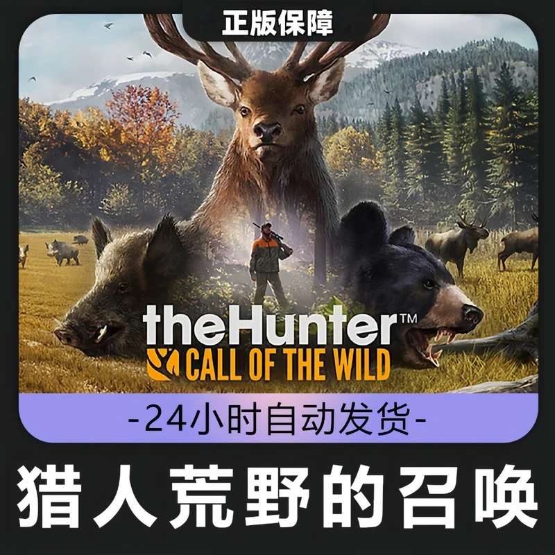 猎人荒野的召唤 Steam CDK激活码 全DLC 激活入库F