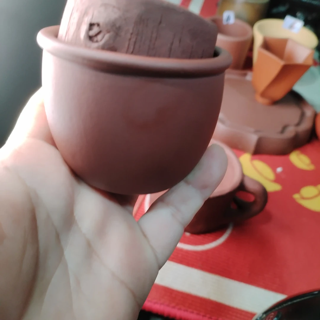 原矿手工紫砂功夫茶具单人品茗主人杯家用