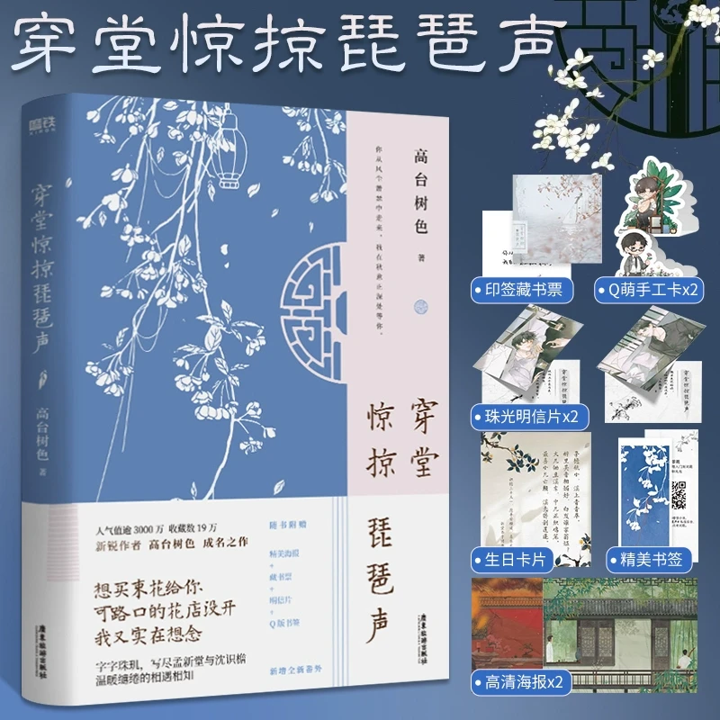 穿堂惊掠琵琶声  高台树色高口碑代表作实体书 言情青春校园文学