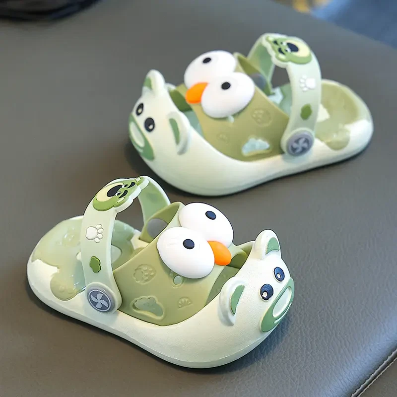 2025夏季新款儿童洞洞鞋男童女童EVA时尚内外穿潮流百搭FFK