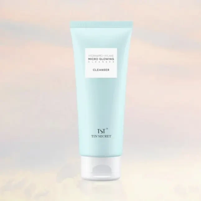 双玻沁润流光洁颜乳温和洁面乳护肤品深层清洁洗面奶