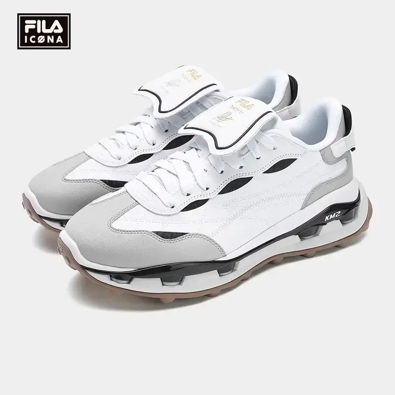Fila/斐乐男子【KM叠叠鞋2代升级】新潮厚底运动老爹鞋F12M513115F