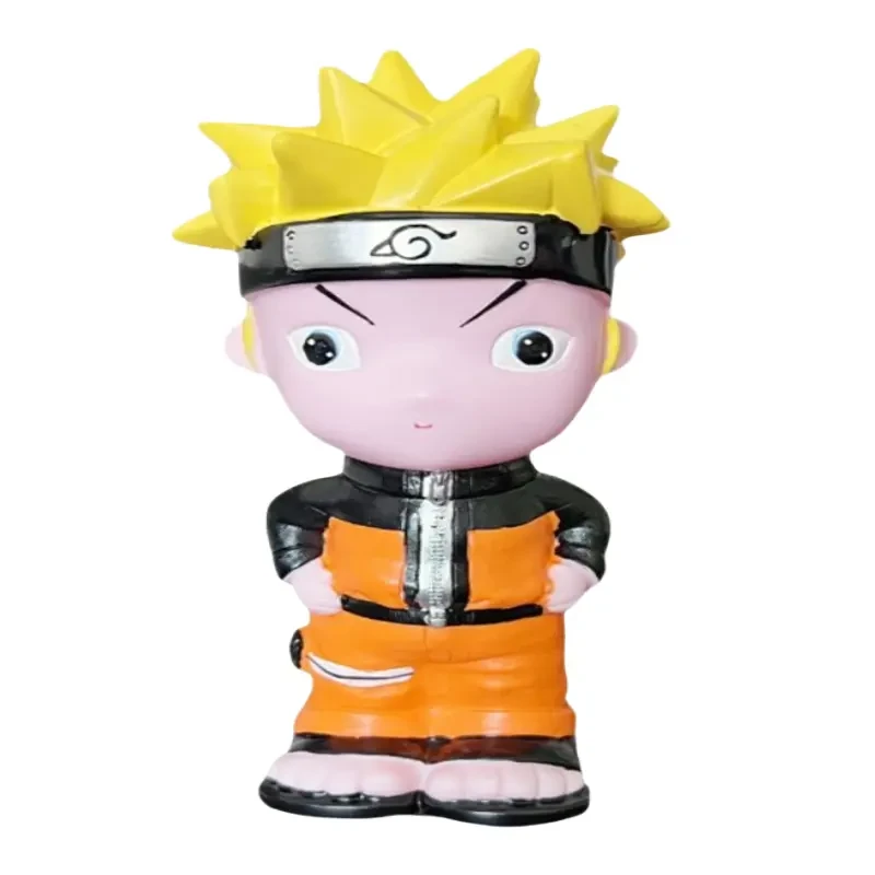 石膏娃娃大号鸣人火影忍者涂色儿童diy手工卡通彩绘涂鸦立体摆件