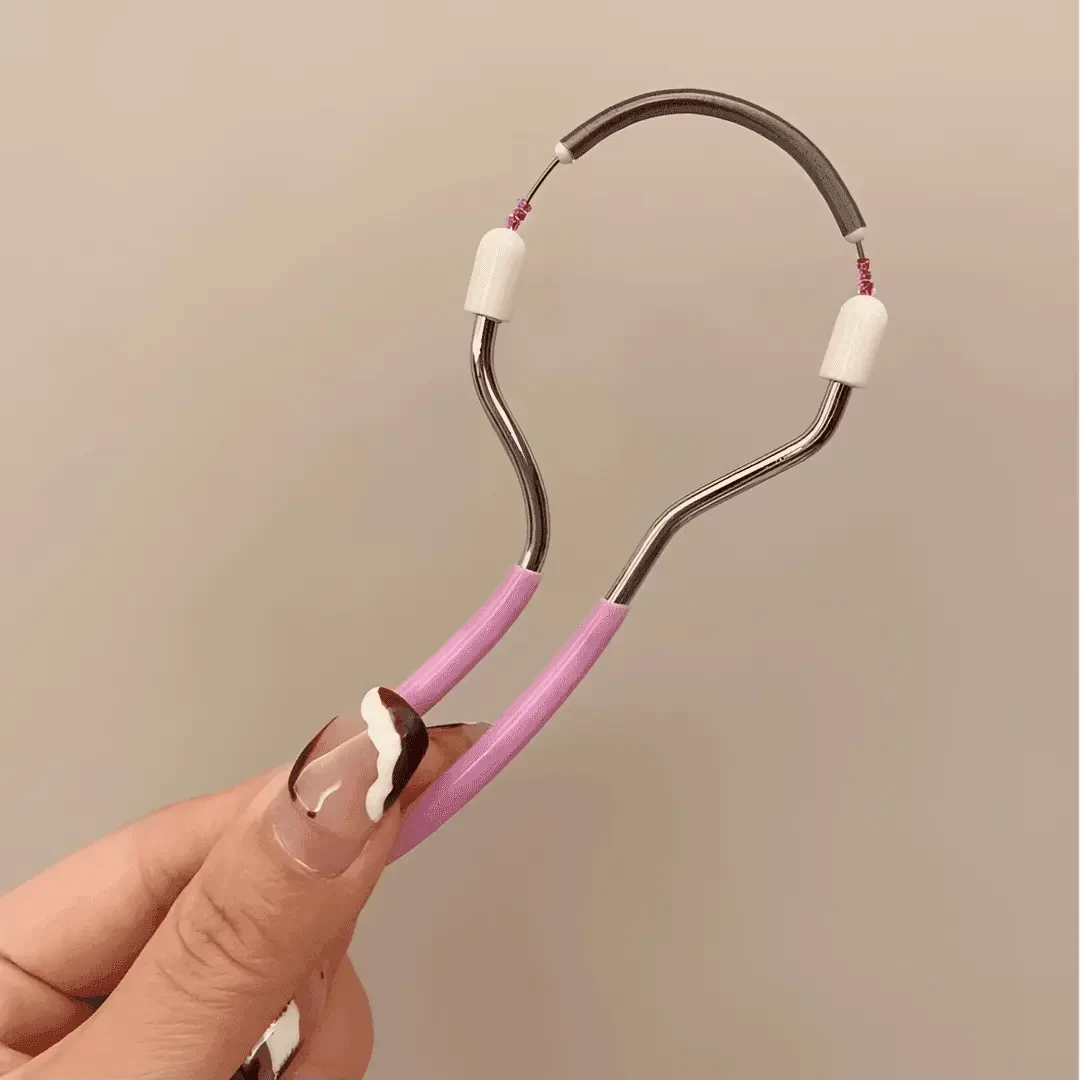 【新品特惠】女士脸部除毛器细致美颜刮脸器挽面器弹簧绞脸汗毛唇毛